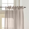 Elrene Vienna Tie-Top Sheer Cottagecore Single Window Curtain Panel - Elrene Home Fashions - image 2 of 3