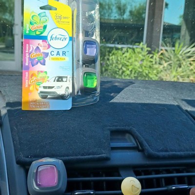 Febreze Car Vent Clip Air Freshener - Unstopables Scents - 3pk : Target