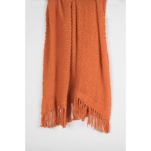 Orange throw blankets new arrivals