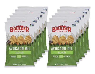 Boulder Canyon Jalapeno Avocado Oil Kettle Chips Case Of 12 5 25 Oz   GUEST E4714496 C02c 43b7 8a41 50e97fd0971b