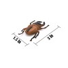 CWG | Stag Beetle, Very Nice Rubber Reproduction    2 1/2"    CWG02 B13 - 3 of 4