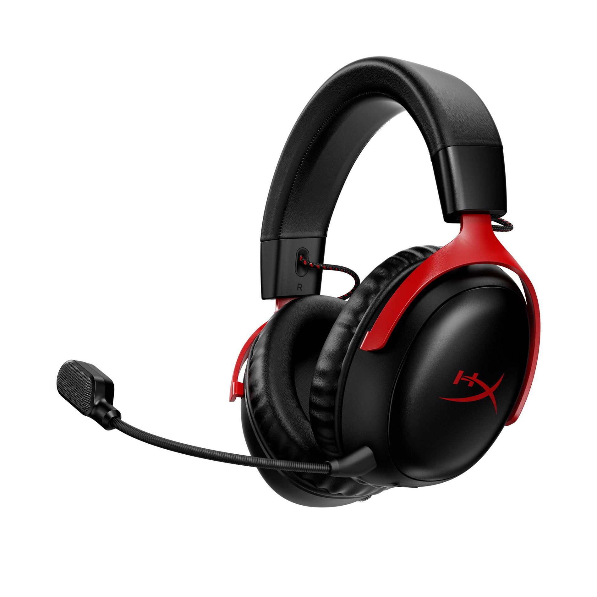HyperX Cloud III Wireless Gaming Headset for PC/PlayStation 4/5/Nintendo Switch: Lightweight Design, Built-In Microphone, USB Connection