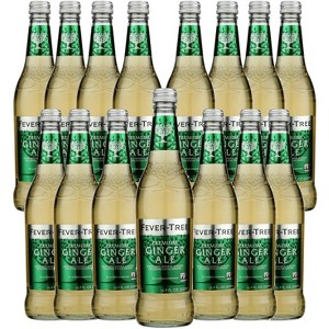 Fever Tree Ginger Ale - Premium Quality Mixer - Refreshing Beverage for Cocktails & Mocktails 500ml Bottles - 1 of 4