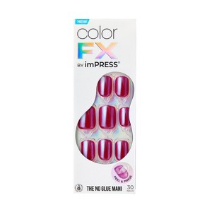 KISS Products imPRESS Color FX Fake Nails - This City - 33ct - 1 of 4