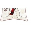C&F Home Snowman Cardinal Embroidered Christmas Throw Pillow, 18" x 18" - 4 of 4