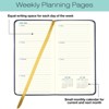 2026 Textured Cover Weekly Monthly Pocket Planner, 6.75"x3.4": 14 Months (Nov 2025-Dec 2026) / 2026 Calendar / 2026  Organizer (Navy) - 3 of 4