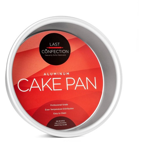 Last Confection 6 x 2 Aluminum Round Cake Pan - Professional Bakeware