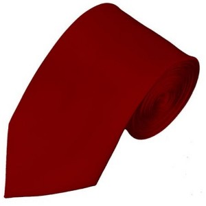 Men's Solid Color Slim 2.75 Inch Wide And 58 Inch Long Neckties - 1 of 4