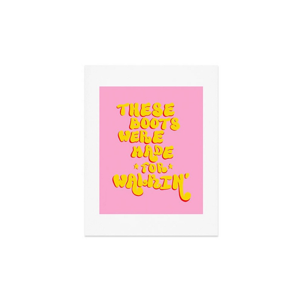 Photos - Other Decoration Deny Designs 11"x14" Chromoeye Nancy Unframed Art Print