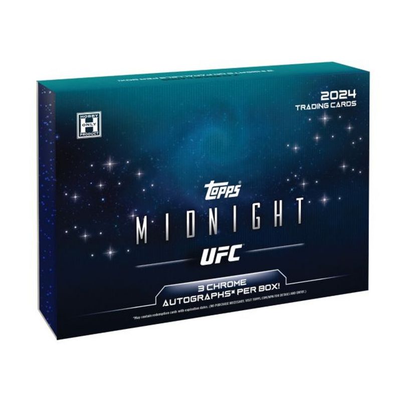 Combat 2024 Topps UFC Midnight Hobby Box, 1 of 4