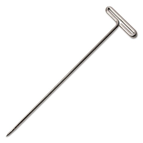 Steel T-Pins 1.5 (38mm) long - package of 35 pins