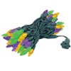 Novelty Lights C6 LED Christmas String Lights 70 Strawberry Bulbs (Green Wire, 24 Feet) - 2 of 4