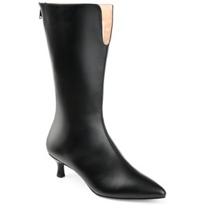 Journee Collection Womens Esperanza Pointed Toe Mid Calf Boots - 1 of 4