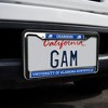 Alabama Huntsville Chargers Logo Full Size Standard License Plate Metal Frame - 2 of 4