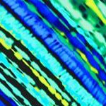 teal diagonal stripe