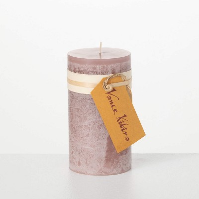6" Timber Pillar Candle