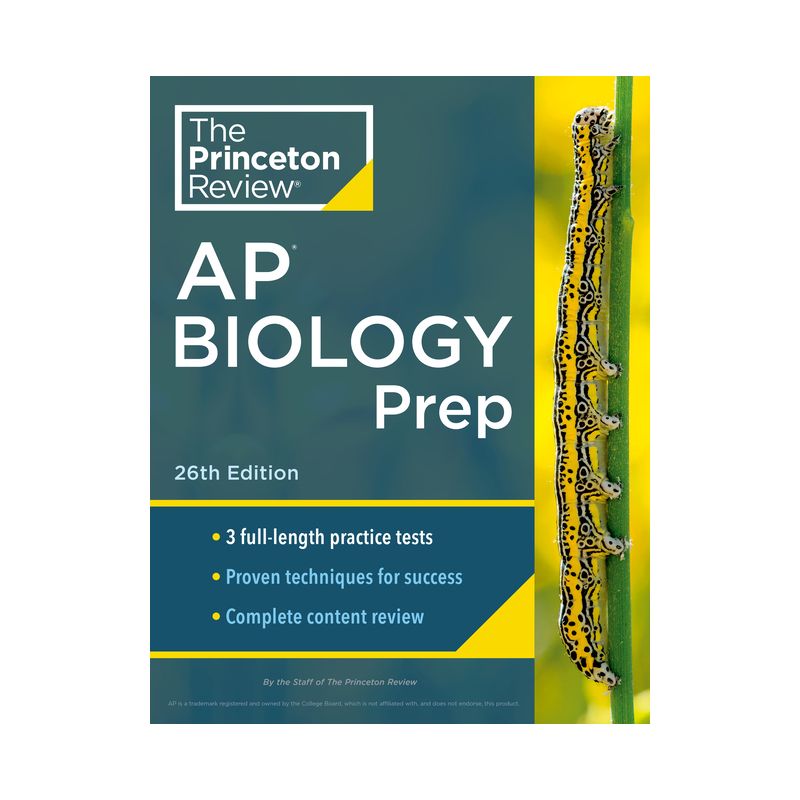 Princeton Review AP Biology Prep, 26th Edition - (College Test Preparation) by  The Princeton Review (Paperback), 1 of 2