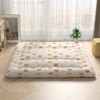 Costway Full/King/Queen/Twin Futon Mattress Japanese Floor Pad Washable Cover Carry Bag Brown Bear - 2 of 4