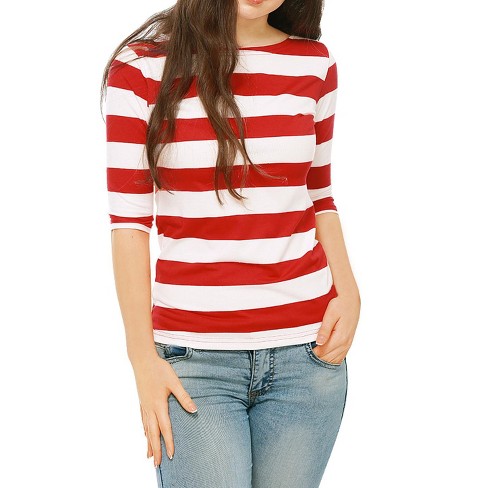 ToBeInStyle Women's Long Sleeve Round Scoop Neckline T-Shirt : :  Clothing, Shoes & Accessories