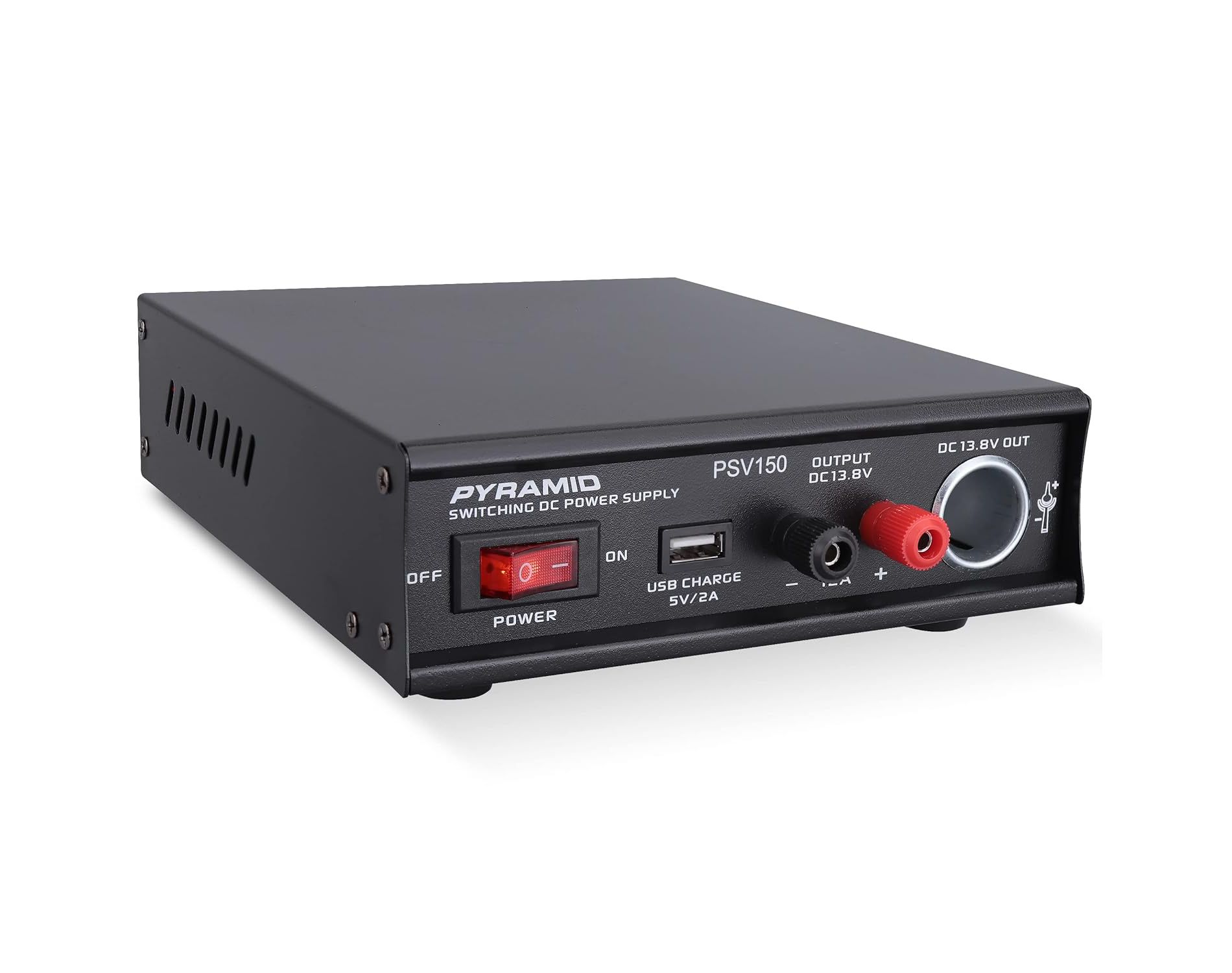 Pyramid Universal 12V AC-DC Power Supply Converter PSV150 Desktop Bench Power Supply