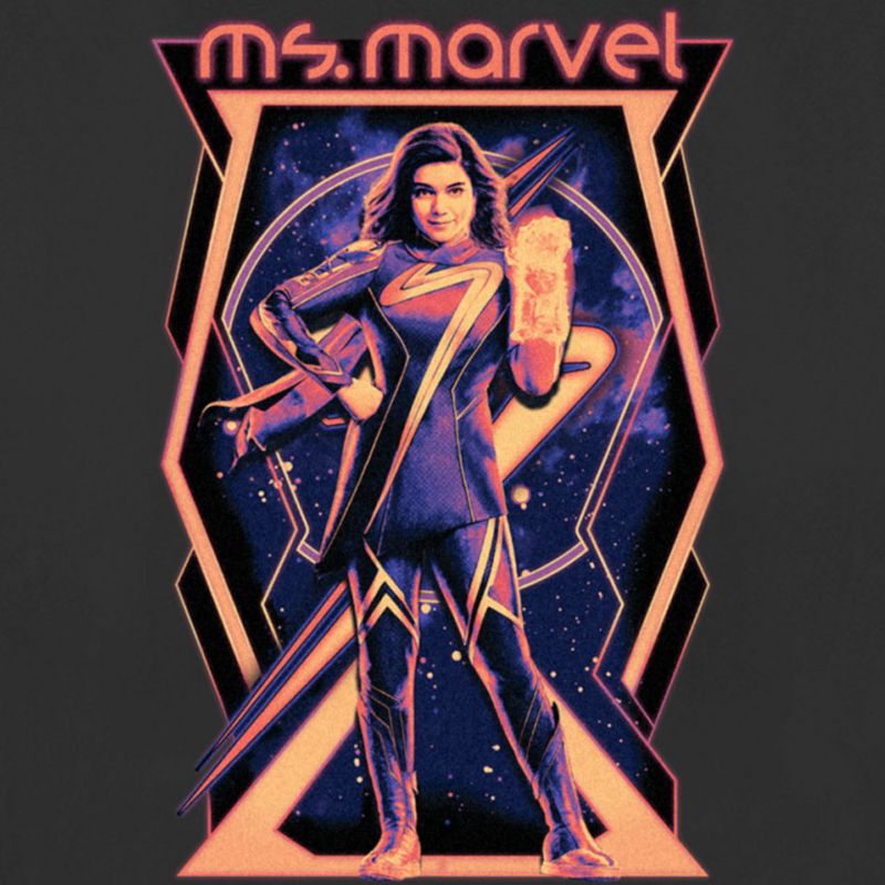Women's The Marvels Ms. Marvel Portrait T-Shirt, 2 of 5