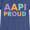 Girls' - Instant Message - AAPI Proud Fitted Short Sleeve Graphic T-Shirt - 2 of 4