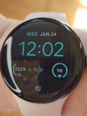 Google Pixel Watch - Lte - Silver/chalk : Target