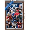 Trends International NFL League - Superstars 25 Framed Wall Poster Prints - 3 of 4