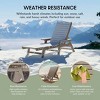 WestinTrends Adirondack Outdoor Chaise Lounge for Patio Garden Poolside - 3 of 4