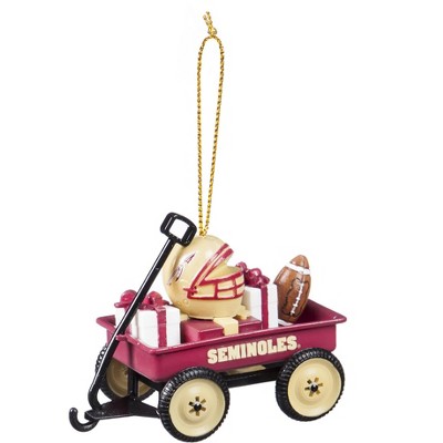 Evergreen Team Sports America Florida State Team Wagon Ornament