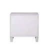 Royal Hampton Nightstand with 2 Drawers and Diamond Handle, Gray - 3 of 4