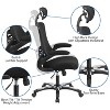 Emma and Oliver High Back Mesh Executive Office and Desk Chair with Adjustable Headrest - 3 of 4