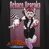 Juniors Crop Tee My Hero Academia: You're Next (Movie 4) - Ochaco Uraraka fight pose, wavy lines pink lines bg, logo on black crop - 2 of 3
