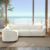 104'' L-Shaped Sectional Sofas with Chaise Lounge, 4-Seater Contemporary Couch in Premium Boucl¨¦ Upholstery, Modern Sculptural Design for Living Room - 2 of 4
