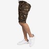 X RAY Men's Belted 12.5" Inseam Knee Length Cargo Shorts (Big & Tall) - 4 of 4