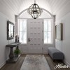 Hunter Fans 25.5" Stone Creek Ceiling Light French Oak Finish - Rustic Pendant with 8 Bulbs for Farmhouse Style Spaces - 4 of 4
