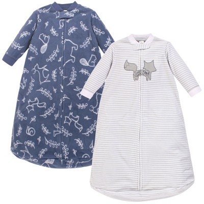 Yoga Sprout Baby Boy Long-Sleeve Fleece Sleeping Bag, Sack, Blanket, Forest, 0-9 Months