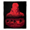 Warner Bros. Horror We Ride At Night Silk Touch Throw Blanket 50x60 Inches - 3 of 4