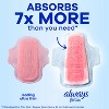 Always Infinity FlexFoam Pads without Wings - Super Absorbency - Unscented - Size 2 - 32ct - 3 of 4