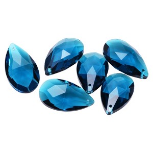Unique Bargains Crystal Shiny Glass Beads Pendants - 1 of 4