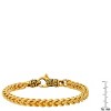 Steeltime Men's stainless steel wheat chain bracelet - 3 of 4