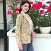 Anna-Kaci Women's Glitter Long Sleeve Open Front Sparkle Party Blazer Jacket - 3 of 4