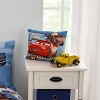 Disney Cars Radiator Springs Blue and Red Lightning McQueen and Tow-Mater Decorative Toddler Pillow - 4 of 4