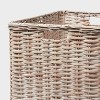 Woven Rattan Crate White Washed - Brightroom™ - 3 of 3