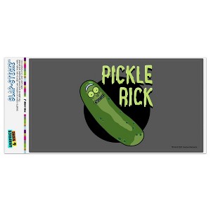 Rick And Morty Pickle Rick Automotive Bumper Sticker - 1 of 4