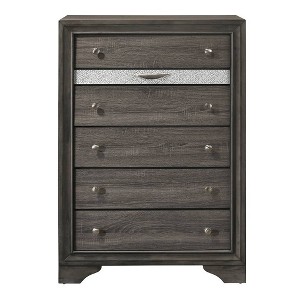 Acme Furniture Naima Dresser Gray Finish - 1 of 4