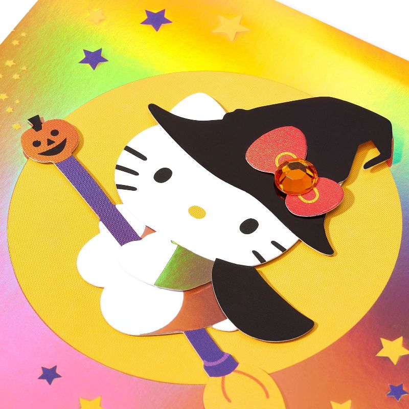 Halloween Cards &#39;Hello Kitty Witch&#39; - PAPYRUS, 5 of 6