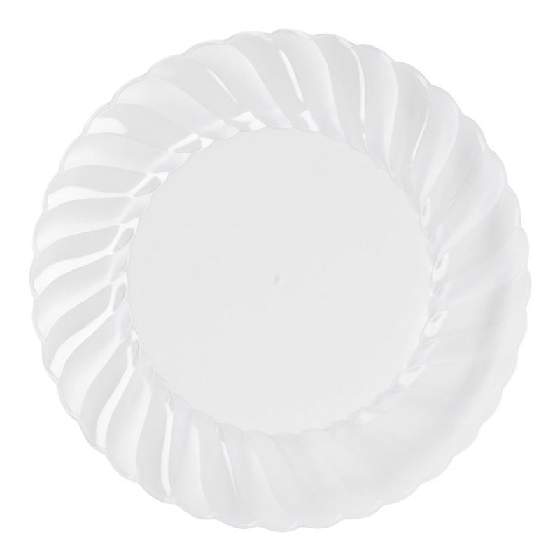 Smarty Had A Party 10.25" Clear Flair Plastic Dinner Plates (144 Plates), 1 of 7