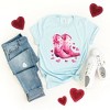Simply Sage Market Women's Coquette Valentine Boots Short Sleeve Graphic Tee - 3 of 4