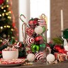 Aoibox 100pcs Christmas Tree Ornaments Set Red Green White Shatterproof Hanging Ball Decorations 1.18 to 7.87in Holiday Party - 4 of 4